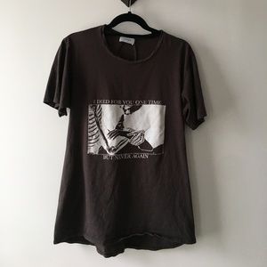 Rhude Never Again Brand New Skeleton Shirt Rare